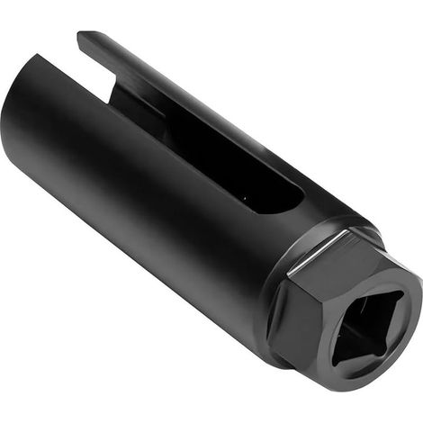 Oxygen sensor connector with side cable opening, universal tool for removing the sensor connector, suitable for most vehicles, prevents cable damage (1/5)