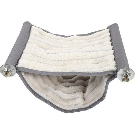 Jouet lapin hamac chat hamster accessoire, Amaca Multiuso per Uccelli, Criceti e Piccoli Rettili Domestici. 16,5 x 23 cm, (1/5)
