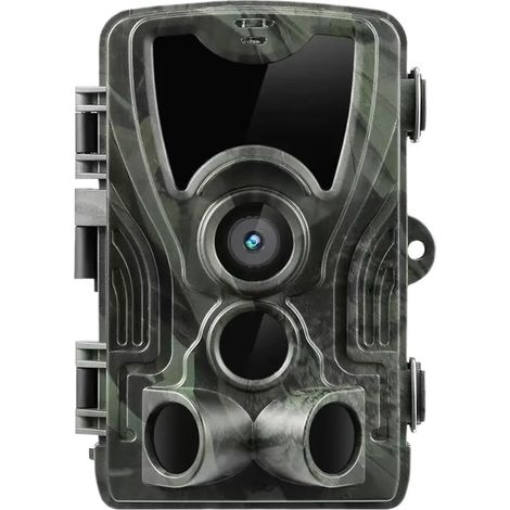 Caméra Faune Sauvage Caméra De Chasse – Reconnaissance 4K À Vision Nocturne Activée par Le Mouvement for La Faune Et Déclenchement Distance en Extérieur Surveillance Fiable Précise (1/5)