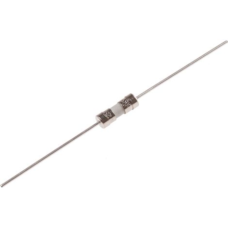 Fusible non réarmable filaire RS PRO, 5A, type T 250V c.a. (1/2)