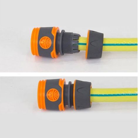 Connecteur De Tuyau D Arrosage - 1 2 Pouce - Pour Lavage Voiture Et Raccordement Tuyau - 10 Pièces (1/5)