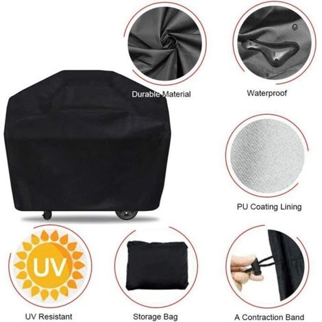 Housse de Protection - 190x61x117cm - Imperméable - Anti-Poussière - Anti-Pluie (1/3)