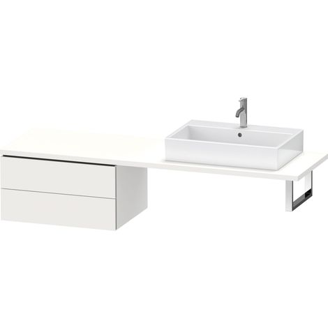 Duravit L-Cube armario bajo para consola, 2 cajones,