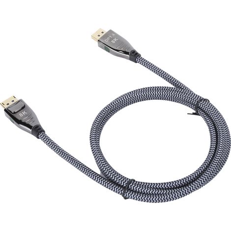 Câble adaptateur haute définition A0301 DP1.4 Version 8K à 60 Hz avec témoin lumineux pour ordinateur PC DP-8K-1,5 mètre (1/5)