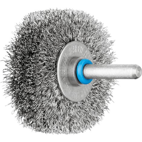 PFERD INOX-TOTAL Rundbürste ungezopft RBUIT Ø50x15 mm Schaft-Ø6 mm Edelstahl-Draht-Ø0,20 (1/5)