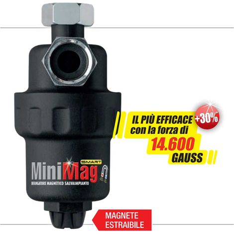 "DEFANGATORE MAGNETICO """"MINIMAG SMART"""" CON MAGNETE ESTRAIBILE GEL 14.600 Gauss - 3/4"""" F"