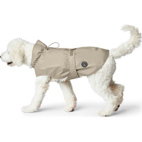 Hunter Milford Regenmantel beige für Hunde