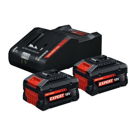 Bosch PRO 18v Starter Set 2x EXBA18V-80 + EXAL18V-160 Carton box 1600A0373U (1/4)
