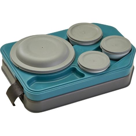 Plateau isotherme Tablotherm EPP avec vaisselle 37 x 53 x 10,5 cm - CAMBRO