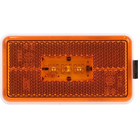 LED-Positionsleuchte 103x55x28,5mm AMP MCP gelb (1/3)