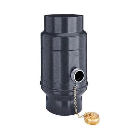 GRÖMO ALUSTAR Wassersammler Anthrazit ø100 mit Schlauchset, TX (strukturiert), 88711 (1/2)