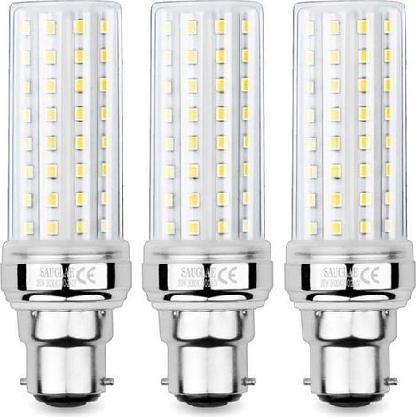 Ampoules de Mas LED 20W quivalent 150W Ampoule Incandescente 2300LM 3000K Blanc Chaud Ampoules B22 Baonnette 3 (1/4)