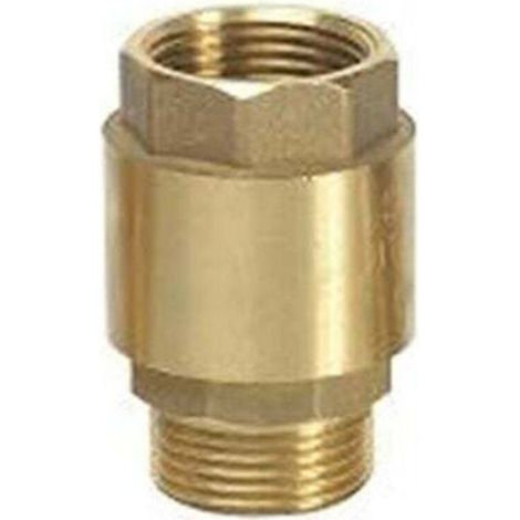 Clapet anti-retour interne et externe en laiton, clapet anti-retour pour conduite d'eau (1/4)