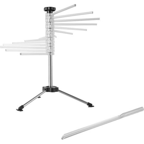 Noodle Rack Manual Rotating Pasta Dryer Wake Up Noodle Rack Foldable and Easy to Store Kitchen Utensils (Transparent Color) (1/5)