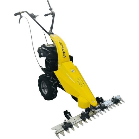 Nemura – Tondeuse thermique autotractée 173cc – Largeur de coupe 87cm – Moteur 4 temps OHV – Hauteur de coupe 30-80mm – Roues agraires