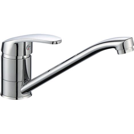 ZVD Le robinet d'eau froide et chaude vertical de cuisine à longue bouche peut faire pivoter l'évier du lavabo et le robinet à long cou (1/4)