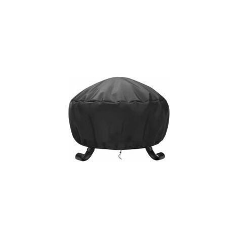 Rond Housse de Protection pour BraséRos Ø 84 x 50 cm ImperméAble,Housse brasero RéSistant aux UV,RéSistant à la DéChirure, Tissu Oxford Housse pour Foyer Barbecue, Housses pour BraséRos (1/5)