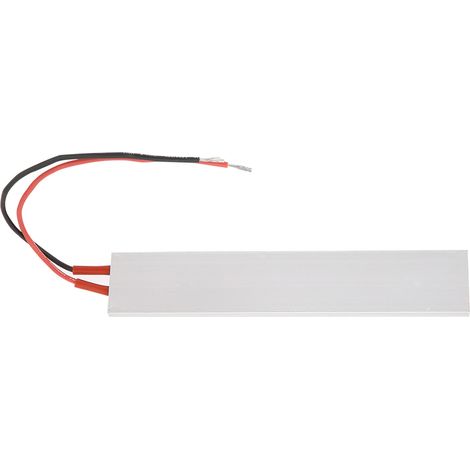 Plaque chauffante thermostatique avec élément chauffant PTC et boîtier en aluminium de 150 x 28,5 mm (12 V/220 °C) (1/5)