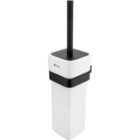 Nimco Kibo Black Toilet brush, brosse de toilette, récipient en céramique Ki-14094K-90 (1/5)