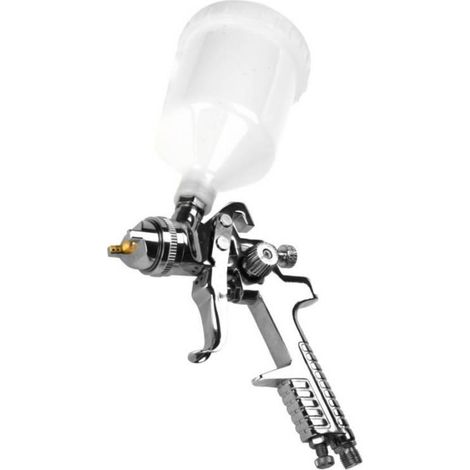 Pistolet peinture Airpress acier 600 ml buse 2 0 mm (1/3)