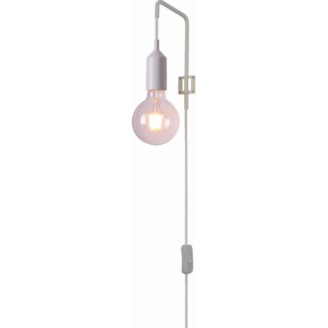 Applique Candellux LAREN bianca in metallo 1xE27 40W (1/2)