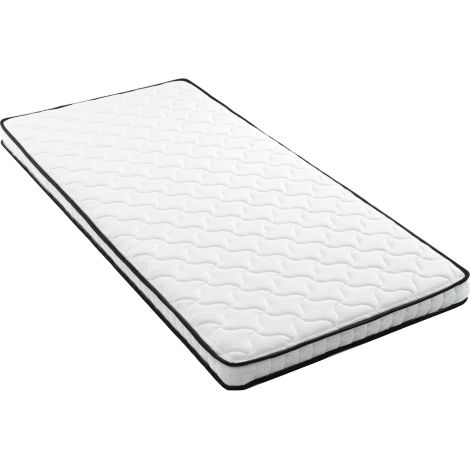 Matelas à ressorts 90x190cm H3 12cm modules ergonomiques soutien lombaire pliable (1/5)