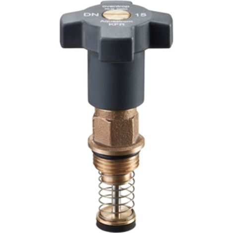 OVENTROP Parte superior para Aquastrom KFR DN 15, bronce rojo, 4209504
