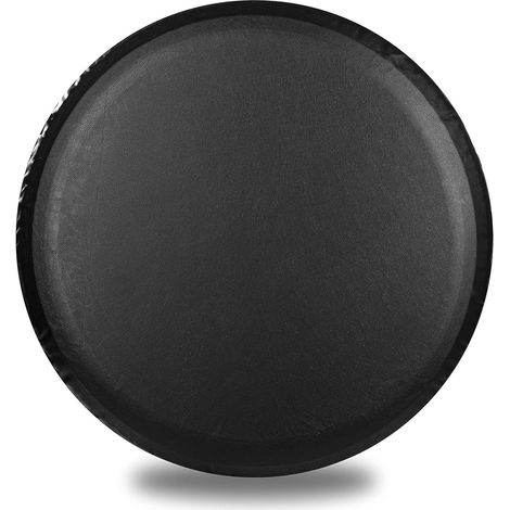 Housse de pneu de secours noire de 13 pouces, en cuir souple, anti-poussière et imperméable, adaptée aux pneus d'un diamètre de 22 à 23 pouces (1/5)