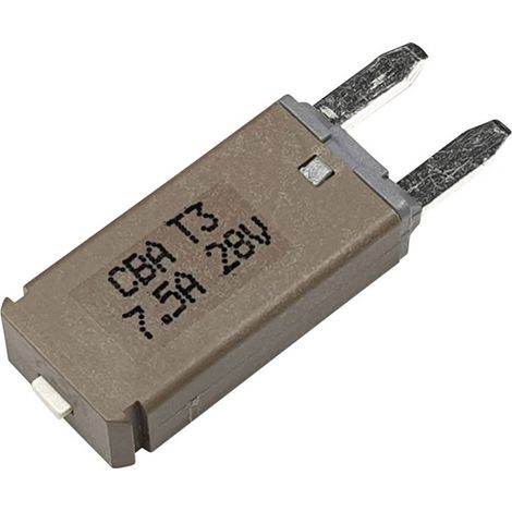 Hansor Circuit Breaker Mini, type 3. Manual Reset, 7,5A CBA3 Series 7,5A Sicherungsautomat Standard