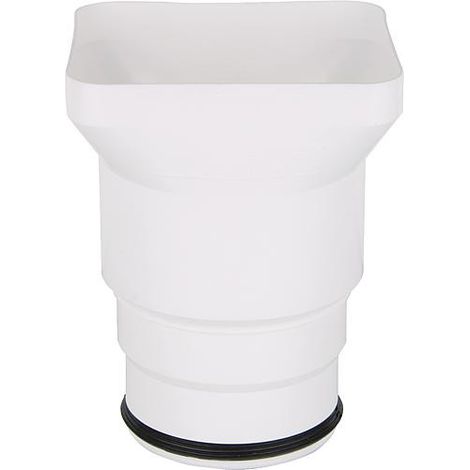 Airfit Plus siphon entonnoir 50126TS sortie DN 50-125, en polypropylène, zone d&39entrée agrandie (1/2)