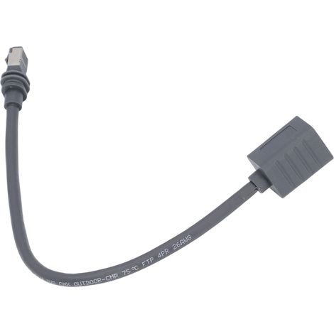 Adaptateur Ethernet satellite 1200 Mbps, câble satellite Internet SPX mâle vers RJ45 pour Gen 3 (1/5)