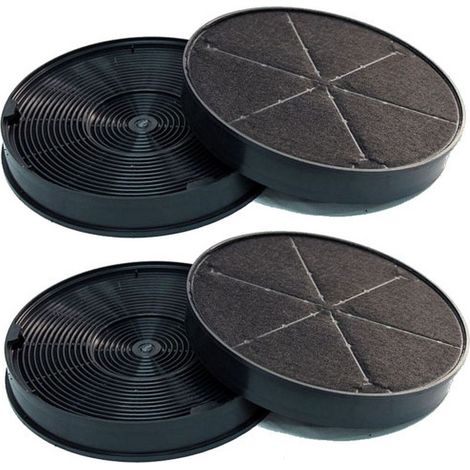 4 Aktivkohlefilter für Bosch DHZ5316, 748733, 00748733 Ersatz Kohlefilter für Dunstabzugshauben / Filter für Umluftbetrieb