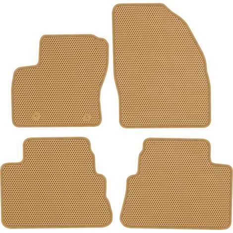 Ford Kuga I (2008-2010). Tapis de sol spécifiques - EVA beige alvéolé (1/5)