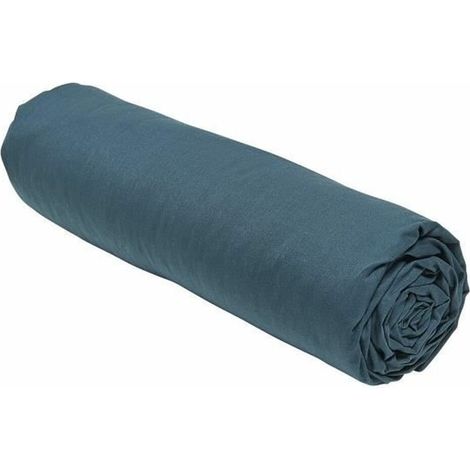 Lenzuolo con angoli TODAY Verde Smeraldo 90 x 190 cm (1/3)