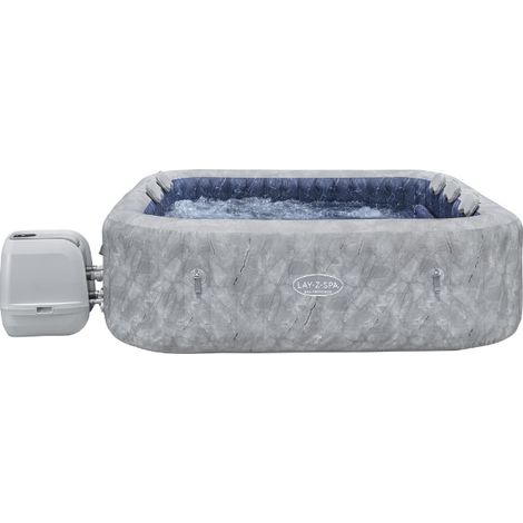 Bestway Spa gonflable carré Lay-Z-Spa San Francisco HydroJet Pro avec WiFi 5-7 personnes (1/5)