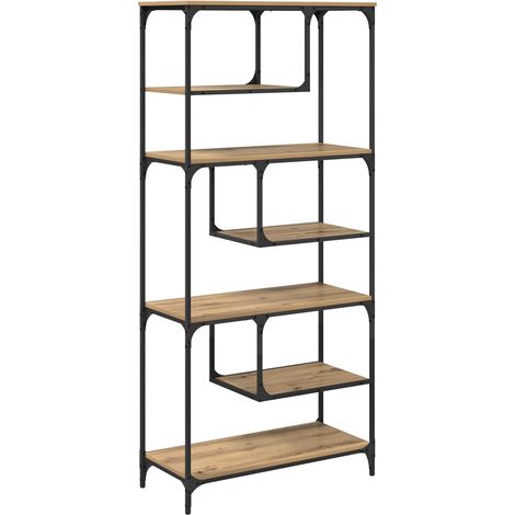 Maison Exclusive - Bücherregal Artisan-Eiche 81 x 36 x 176 cm Hol