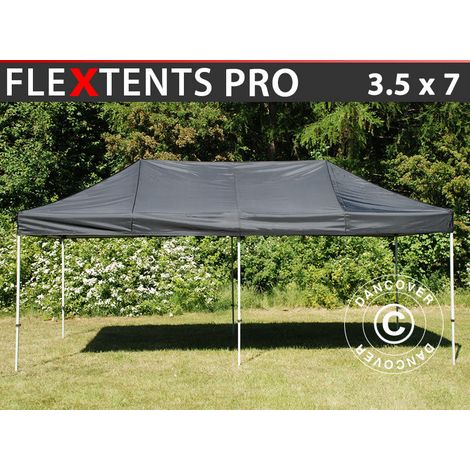 Pop up gazebo FleXtents PRO 3.5x7 m Black
