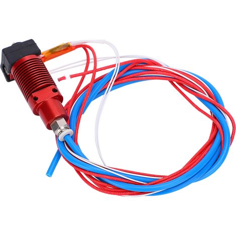 24V Extrusionskopf-Kit mit Silikonschutz für CR10S PRO Drucker, kompatibles Ersatzteil, Hochtemperatur-Präzisionsteil. (1/5)