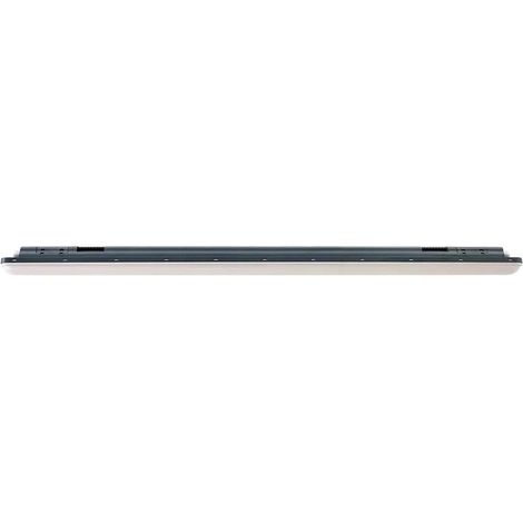 LED Wannenleuchte Hallenlampe Deckenleuchte Garagenlampe Feuchtraumleuchte, strahlwassergeschützt, Abstrahlwinkel 120°, 48W 5760lm 6500K kaltweiß, L 150 cm