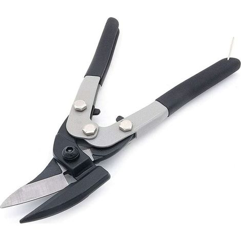Tijeras para chapa de acero de alta resistencia - Corte recto - Cortadora de metal industrial - 27 cm (1/4)
