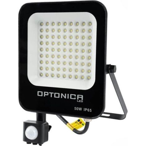 Silamp – Projecteur à détecteur de mouvement 50W – IP65 étanche – 4000 lumens – Détection infrarouge – Angle d’éclairage large – Design extra plat