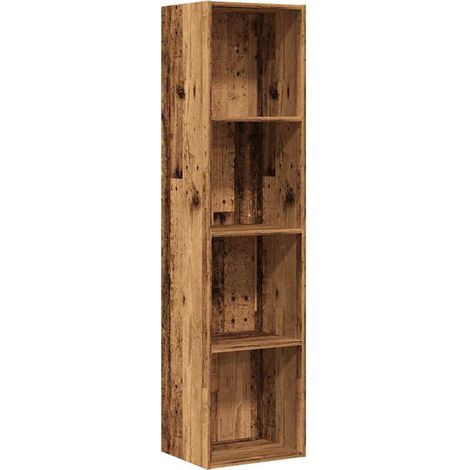 Maison Exclusive - Libreria/Mobile TV Legno Antico 36x30x143 cm Legno Multistrato (1/5)