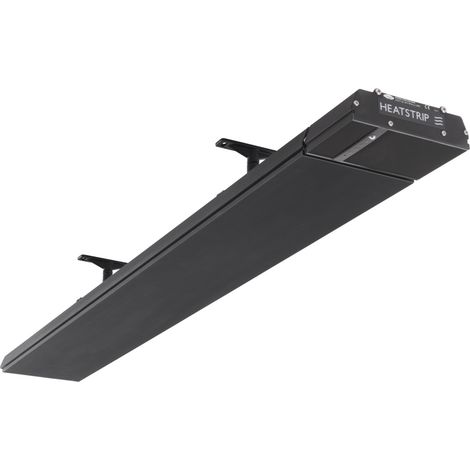Heatstrip Design 2400 Watt Schwarz Elektroheizer Heizstrahler Wärme Heizstrahler (1/2)
