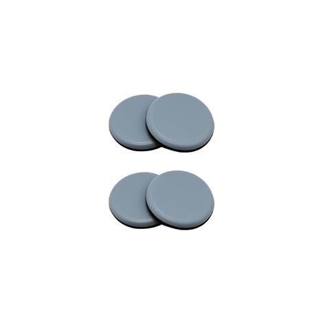 4 PTFE-Möbelgleiter, 50 mm Hochleistungsgleiter, Teflonpads für einfaches Verschieben schwerer Möbel - schützt Böden vor Kratzern (1/5)