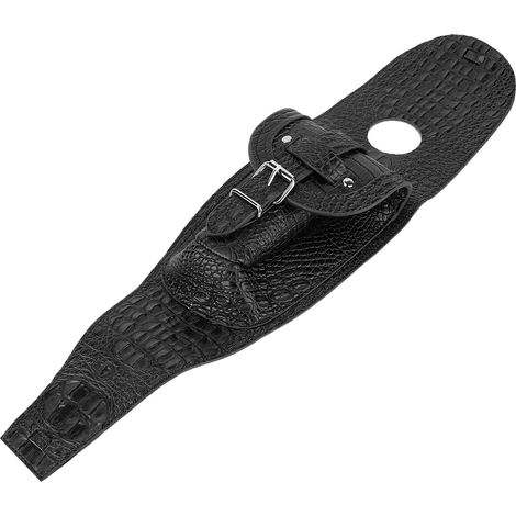de réservoir d essence en cuir PU pour moto avec bavette et (1/5)