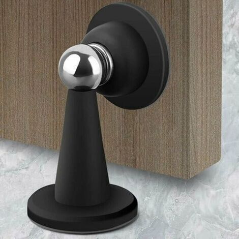 Aiperq – Magnetischer Türstopper aus Silikagel – Selbstklebend und abwaschbar – Reduziert Schließgeräusche – Für Wände und Böden (1/5)