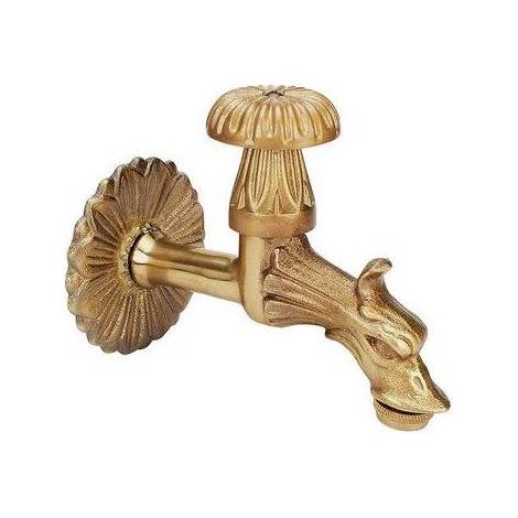 ROBINET ARTISTIQUE DE JARDIN À VIS Mesure : Jaune 1/2"