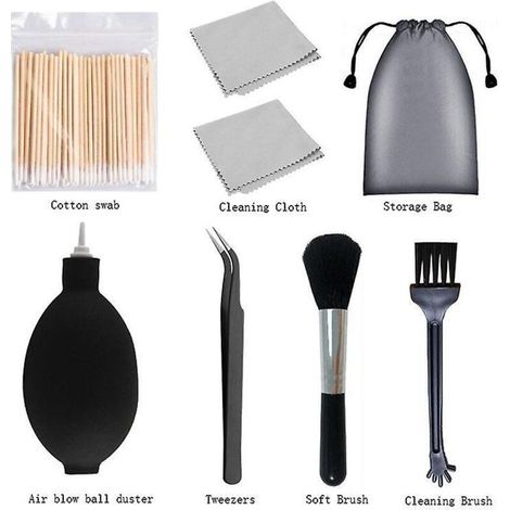 Kit de nettoyage de téléphone portable 140 pièces pour iPhone, Airpods, appareils photo, outil de nettoyage (1/3)