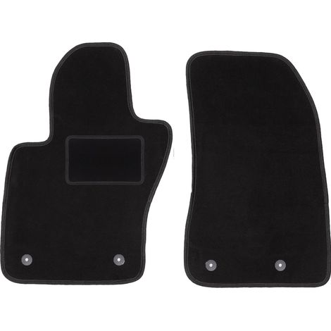 Alfombrillas delanteras para Jeep Renegade SUV (2014-2019) negras (1/5)