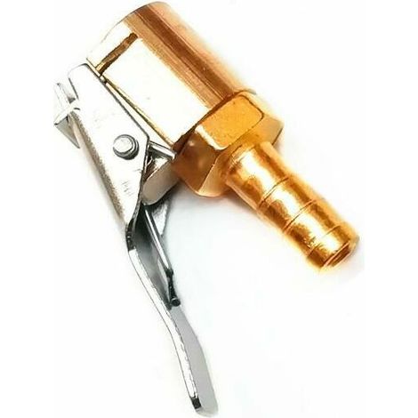 4 packs cuivre mandrin de gonflage des pneus jauge de pression d'air de voiture buse d'air jauge de pression des pneus pince buse d'air valve tube de gonflage